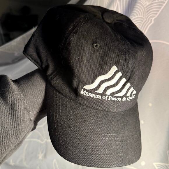 •NEW• Museum of Peace & Quiet Black Liberty Embroidered Dad Hat • main image 4